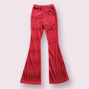 SHEIN flared corduroy leggings
